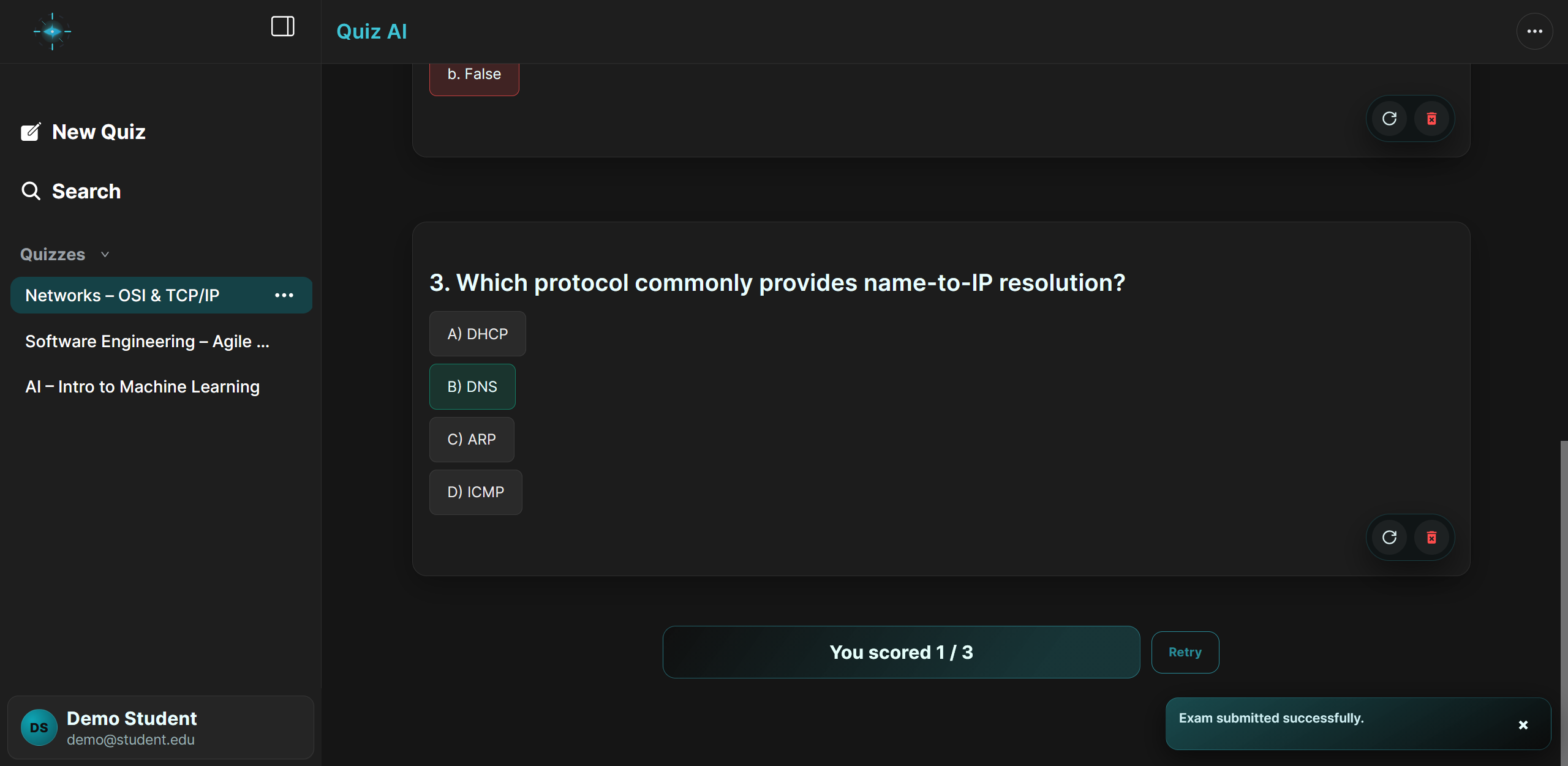 Quiz AI screenshot 1